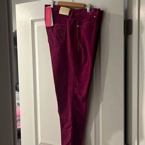 NWT Lilly Pulitzer South Ocean High Rise Plush Skinny Pant Size 16